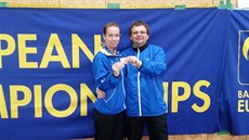 Badmintonistka Hana Milisová (vlevo) Badmintonistka Hana Milisová (vlevo)