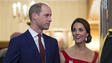 Princ William a jeho manelka Kate (Victoria, 26. záí 2016)