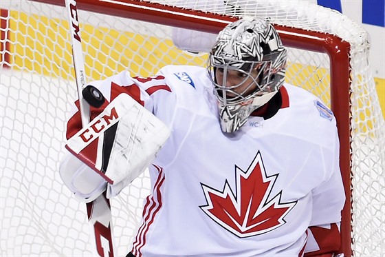 Carey Price zasahuje ve druhém finále Svtového poháru mezi Kanadou a Evropou.