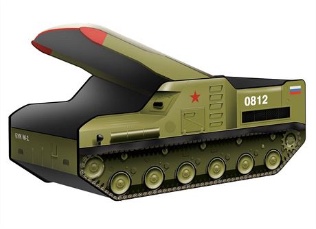 Dtská postýlka s designem raketometu Buk M-1