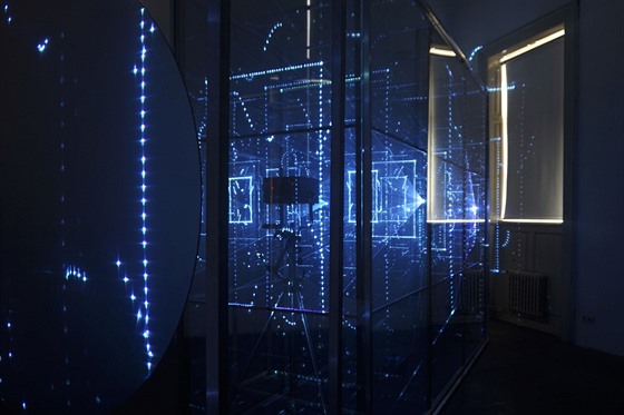 Rezonátor - Jan Hladil, Colloredo-Mansfeldský palác. Signal festival 2016.