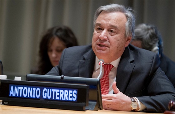 Bývalý portugalský premiér Antonio Guterres