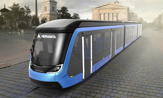 Po Helsinkách se tramvaje od kody Transportation budou prohánt i ve finském...