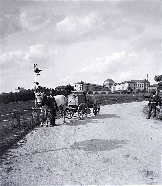 Snímek plzeská vznice zachytil fotograf Frantiek Krátký, rok jejího poízení...