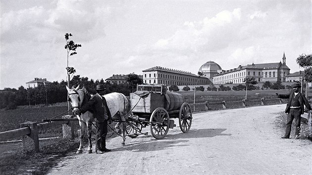 Snmek plzesk vznice zachytil fotograf Frantiek Krtk, rok jejho pozen nen pesn znm.