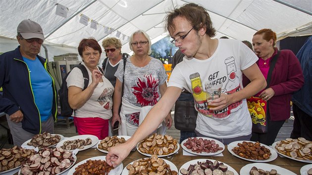 Gastrofestival ve Velkch Karlovicch na Vsetnsku pilkal tisce nvtvnk (1. jna 2016).