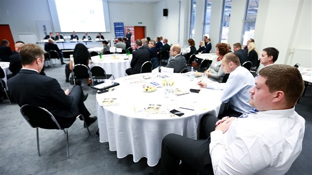 Konference Proexportn politika sttu, kterou uspodala mediln skupina MAFRA na Mezinrodnm strojrenskm veletrhu v Brn.