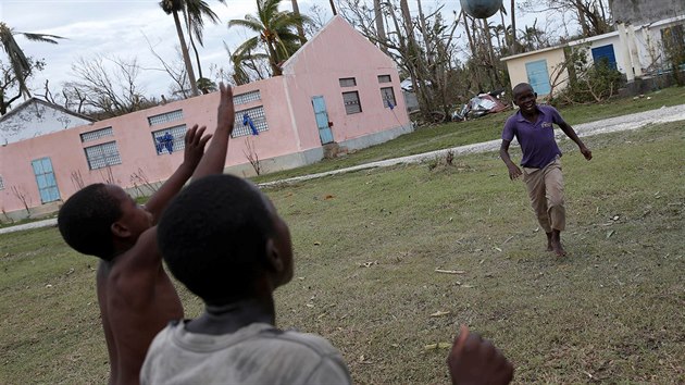 Haiti zashl siln hurikn Matthew (7. jna 2016)