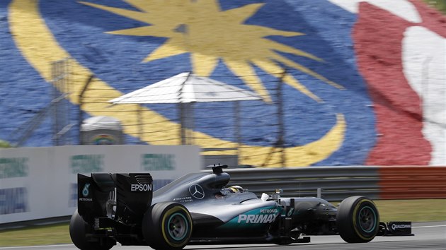Lewis Hamilton ve Velk cen Malajsie F1.