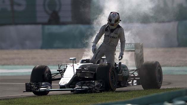 Lewis Hamilton opout svj hoc monopost.