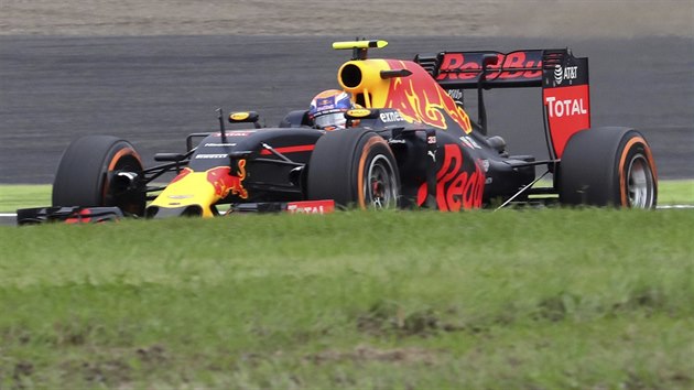 Max Verstappen z Red Bullu ve Velk cen Japonska F1