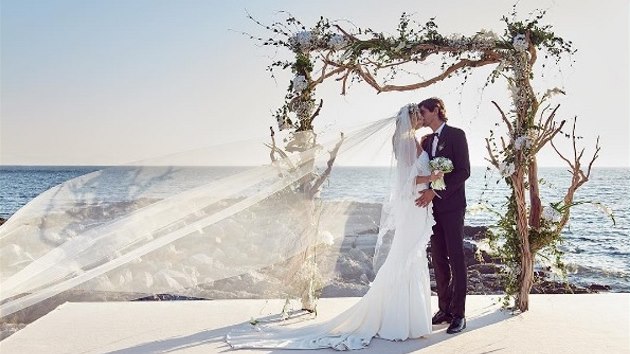 Tereza Maxová a Burak Oymen se vzali 1. íjna 2016.