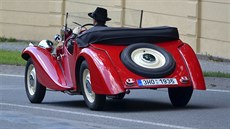 Aero 30 roadster v zadním pohledu Aero 30 roadster v zadním pohledu