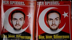 Komik Jan Böhmermann na obálce německého magazínu Der Spiegel. Komik Jan Böhmermann na obálce německého magazínu Der Spiegel.