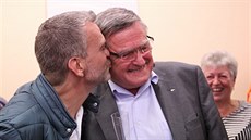 V jihlavském sídle ČSSD se decentně slavilo. Strana vyhrála na Vysočině krajské... V jihlavském sídle ČSSD se decentně slavilo. Strana vyhrála na Vysočině krajské...