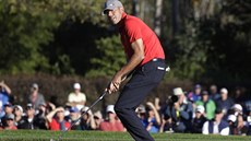 Americký golfista Matt Kuchar během prvního dne Ryder Cupu. Americký golfista Matt Kuchar během prvního dne Ryder Cupu.