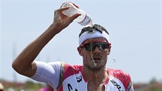 Jan Frodeno v běžecké části Ironmana Jan Frodeno v běžecké části Ironmana