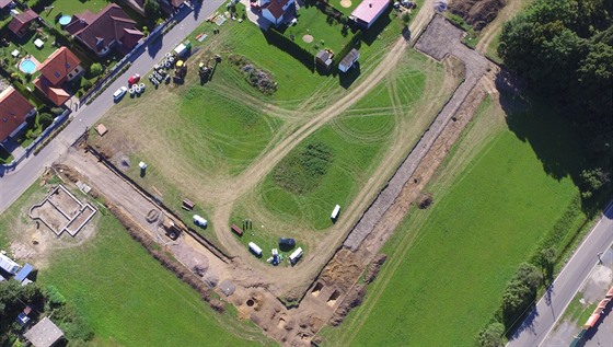 Archeologové odhalili zbytky tábora ímského vojska u Jevíka na Svitavsku. Na...