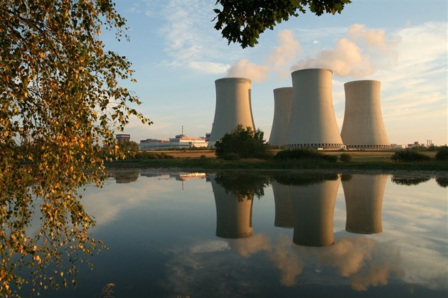 Ráno zaal na padesát  procent pracovat II. blok jaderné elektrárny Temelín.