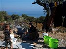 Uprchlíci na ostrov Lesbos (záí 2016)