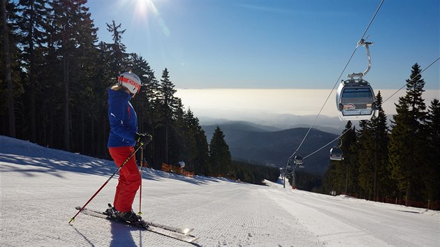 Skiareál v Janských Lázních na Černé hoře Skiareál v Janských Lázních na Černé hoře