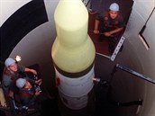 Elektrodrba stely Minuteman III v odpalovacm sile (Oscar-01 Launch Control...