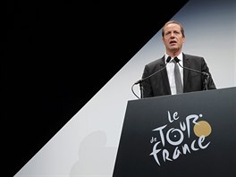 Christian Prudhomme, editel Tour de France, pedstavuje program zvodu pro rok...