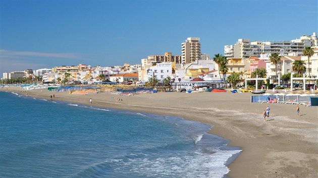 panlsk klasika: pl Carihuela vletovisku Torremolinos na Costa del Sol