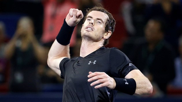 Andy Murray ve finle turnaje v anghaji.