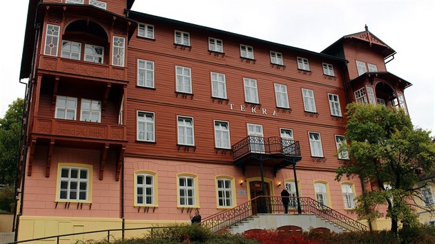 Opraven lzesk hotel Terra v Janskch Lznch