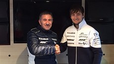 V NOVÉM DRESU. Karel Abraham bude v MotoGP jezdit za tým Aspar. Vlevo je Jorge... V NOVÉM DRESU. Karel Abraham bude v MotoGP jezdit za tým Aspar. Vlevo je Jorge...