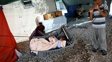 Uprchlíci na ostrov Lesbos (záí 2016)