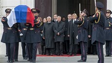 Pietním ceremoniálem na Bratislavském hrad se Slovensko 13. íjna louilo s...