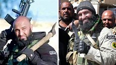„Nemám s nimi slitování,“ říká na adresu džihádistů Abú Azrael. Věhlas mu však... „Nemám s nimi slitování,“ říká na adresu džihádistů Abú Azrael. Věhlas mu však...