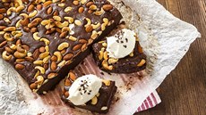 Čokoládové brownies se šlehačkou podle Michala Nikodéma Čokoládové brownies se šlehačkou podle Michala Nikodéma