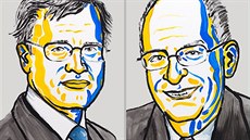 Bengt Holmström (vlevo) a Oliver Hart Bengt Holmström (vlevo) a Oliver Hart
