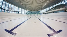 Vana 50metrového bazénu je nová. Stadion se oteve na zaátku listopadu.