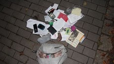 Zlodji vzali v Brn en kabelku a po vytaení penenky ji odhodili do koví....