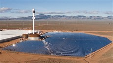 Pohled na provoz firmy Sundrop Farms u australského města Port Augusta.... Pohled na provoz firmy Sundrop Farms u australského města Port Augusta....