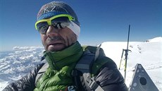 Z výstupu Radka Jaroe na Elbrus, nejvyí evropskou horu.