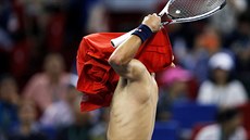 Novak Djokovič v semifinále turnaje v Šanghaji. Novak Djokovič v semifinále turnaje v Šanghaji.