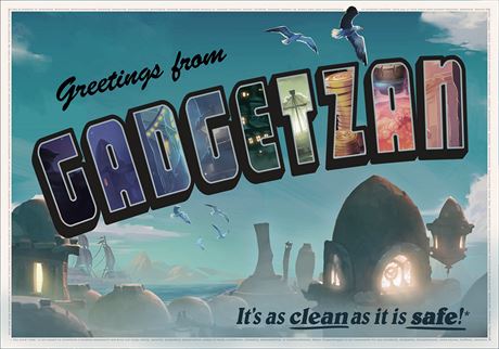 Pohlednice Greetings from Gadgetzan