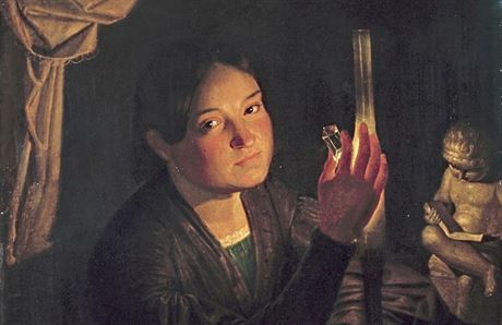 Antonie Reissová, jak ji na svém obraze zachytil malí J. B. Klemens.