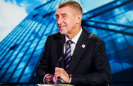 Ministr financí a éf hnutí ANO Andrej Babi v poadu Rozstel (21. íjna 2016).