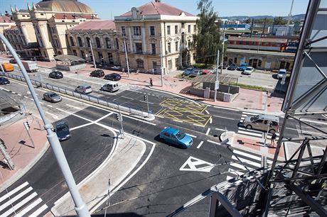 Nová organizace dopravy u vlakového a autobusového nádraí v eských...