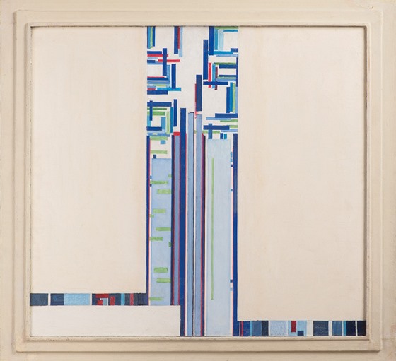 Frantiek Kupka: Série C I. (Protihodnoty) (1935). První, o to vzácnjí obraz...