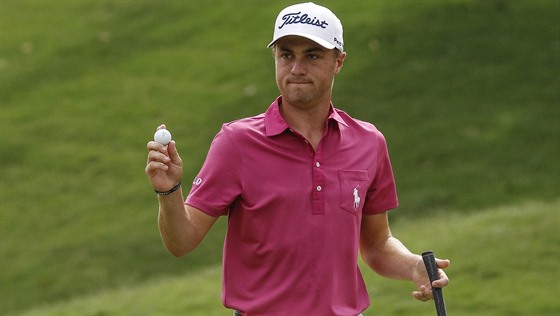 Americký golfista Justin Thomas na turnaji PGA Tour v Kuala Lumpuru.