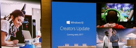 Dalí Creators Update (tentokráte Coming late 2017) se ji pipravuje ...