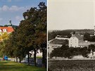 Bevnovský kláter v roce 1893 a dnes