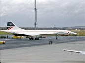 Legendrn letoun Concorde pistl poprv v Praze 22. jna 1986